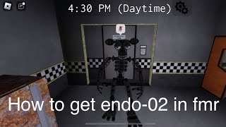 How to get endo02 in fmr [upl. by Hanyaz696]