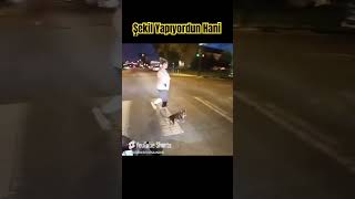 Motorcuya erkeklik yapan köpeğin hazin sonu 😆😆 [upl. by Retsila1]