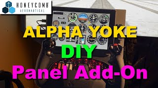 Honeycomb Alpha Yoke Panel Addon [upl. by Southard]