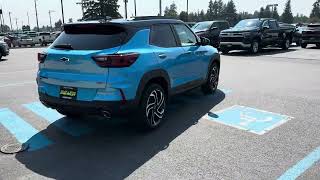 2025 Chevrolet Trailblazer RS in Marina Blue  Taylor amp Sons Chevrolet [upl. by Kilgore399]