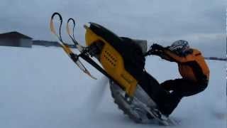 Skidres  Wheelie Ski Doo MXZ 700 [upl. by Ednyl624]