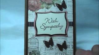 Cricut Sympathy Card [upl. by Koffler796]