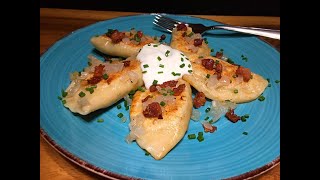 Pierogi Ruskie Recipe • Tasty Potato Cheese Dumplings 😋🥔  Episode 606 [upl. by Emmer]