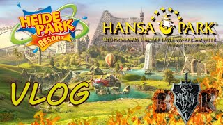 Vlog  Heide Park amp Hansa Park  Behind the scenes [upl. by Alric630]