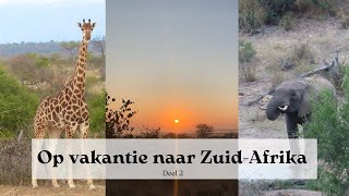 ZuidAfrika Deel 2  Op Safari [upl. by Sayles]