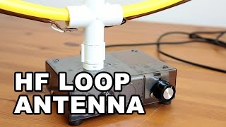 HF Indoor Loop Antenna DIY  Simple amp Easy to Build [upl. by Bornie674]