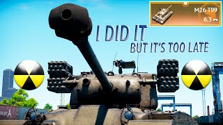 War Thunder M26 T99 EXPERIENCE  I Bought and Won [upl. by Einnel]