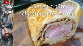 Recette filet mignon  en croute [upl. by Ira]