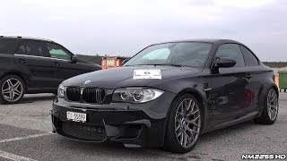 Driving the BMW 1M Coupe with Milltek on Track [upl. by Oremoh]