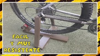 como hacer un rodillo casero para nuestra bicicleta MUY FACIL [upl. by Arlan]