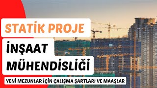 İNŞAAT MÜHENDSİLİĞİ  PROJE OFİSSTATİK DEÜ MAAŞLAR 2023 [upl. by Nosrettap]