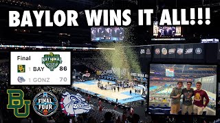 Baylor BEATS Gonzaga to WIN the National Championship INSANE DAY [upl. by Kushner]