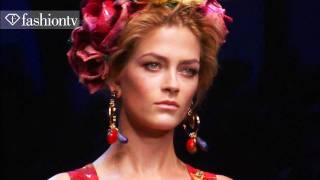 Dolce amp Gabbana Full Runway Show  Milan Fashion Week Spring 2012 MFW  FashionTV  FTV [upl. by Yerffoj]