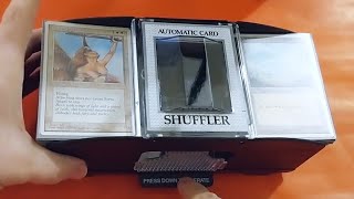 Automatic Card Shuffler for MTG Cards [upl. by Ardnosal168]