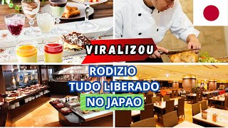 VIRALIZOU RODIZIO DE MAIS DE 100 PAISES BARATO E BOMWORD BUFFET KOBE COOK [upl. by Zerk]