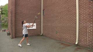 US Lacrosse Training Tips Wall Ball [upl. by Leiahtan90]