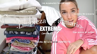 🔥Limpieza de armario EXTREMA🔥 como crear el fondo de armario PERFECTO Parte I [upl. by Ahsietal]