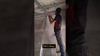 false Ceiling frame कैसे बनाते हैं  falseceiling Frame कितना मजबूत होता है एक बार जरूर देखे [upl. by Nakhsa367]