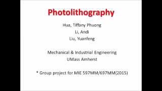 Photolithography How it works [upl. by Anilorac]