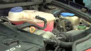 How to install replace radiator coolantantifreeze expansion tank Check your coolant [upl. by Kenelm]