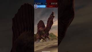 Spinosaurus Aegyptiacus SWAP IN WIN Jurassic World Alive [upl. by Ivatts]