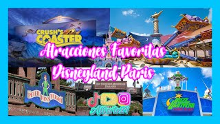 🌟✨🏰🎢atracciones favoritas de disneyland paris🎢🏰✨🌟AlbertoDisney23 [upl. by Fernas]