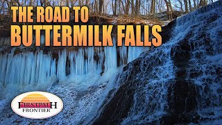 Hit the rough backwoods road to checkout a great western Wisconsin waterfall stcroix waterfalls [upl. by Hilary]