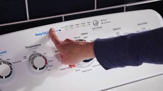 GE Appliances Top Load Washer  Deep Fill [upl. by Ojiram]