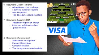 comment ranger ses documents lors de la demande Visa  Classer les documents Visa [upl. by Arraek]