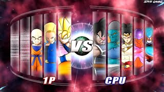 Goku SSJ 18 Krillin vs Turles Bojack Broly Janemba amp Hatchiyack  DBRB2 Request Match [upl. by Pacorro]