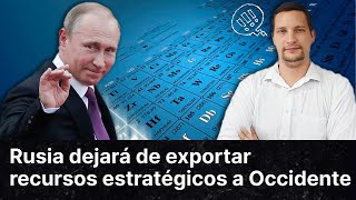 Rusia deja a Occidente sin recursos cruciales [upl. by Niwrehs]