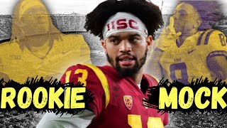 2024 DYNASTY Rookie Mock Draft SUPERFLEX  2024 Dynasty Fantasy Football [upl. by Llehctim]