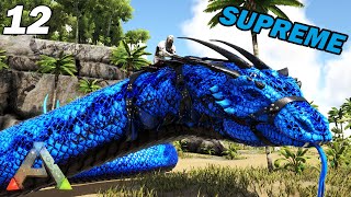 Je capture un monstrueux PRIME BASILIC  Ark SUPREME EP 12 [upl. by Lubin]