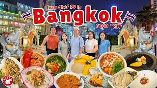 ₱100 to ₱6000 BANGKOK FOOD TRIP 2024 with Team Chef RV [upl. by Knight]