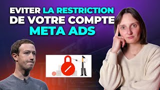 Meta Ads  Comment éviter le bannissement [upl. by Lempres]