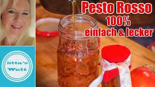 In 5 Minuten selbst gemacht  Pesto Rosso für unwiderstehlichen Genuss  Tschüss Fertigprodukt [upl. by Rahel]