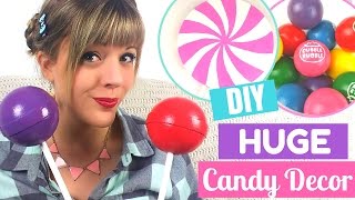 🍭DIY HUGE CANDY Room Decor TutorialEasy and Affordable [upl. by Justino]