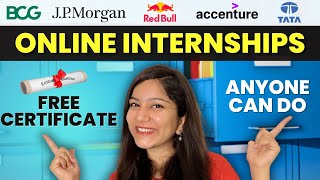 270 REPUTED Online Internships  FREE Certificate  No Eligibility [upl. by Hulbig911]