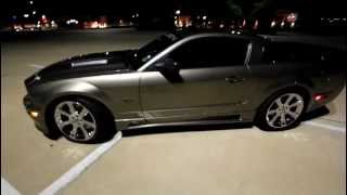 2005 Supercharged Saleen Mustang at idle Cams Stroker [upl. by Holmen]