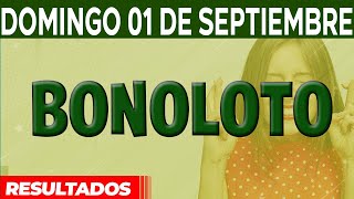 Resultado del sorteo Bonoloto del Domingo 1 de Septiembre del 2024 [upl. by Affay]