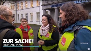 Aufstand der Pflege an der Mainzer Unimedizin  Zur Sache RheinlandPfalz [upl. by Knowle177]