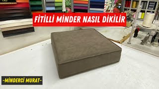 minder nasıl dikilir fitilli minder kılıfı nasıl dikilir [upl. by Elvie791]