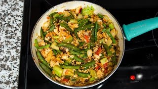 Quick Cheap amp Delicious Tilapia Stir Fry  Meal Prep Friendly [upl. by Hasheem]