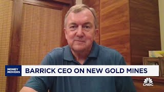 Gold is still a safe haven asset despite market uncertainties says Barrick Gold CEO [upl. by Haleemak]