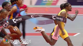 Noah Lyles smashes personal best wins Boston 60m with eyes on Paris  NBC Sports [upl. by Aurelius743]