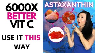 Astaxanthin KING OF ANTIOXIDANTS 6000x better than Vitamin C goseechristyvitaminc [upl. by Naquin]