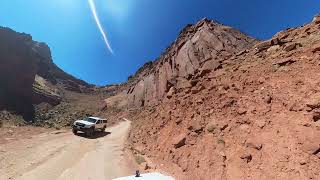 Shafers Trail Part 3 the switchbacks Canyonlands National Park [upl. by Llemor]