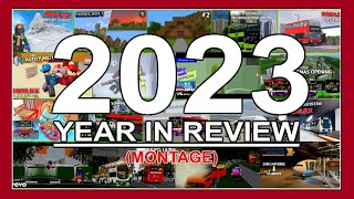 MY 2023 YEAR IN REVIEW MONTAGE [upl. by Sluiter]