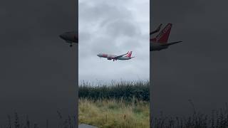 Jet2 arriving into BFS [upl. by Arehsat]