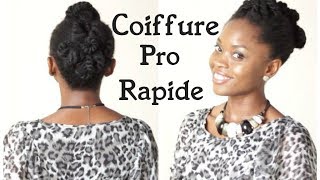 ☆ Coiffure Protectrice Rapide  Cheveux Crépus ☆ [upl. by Latricia]